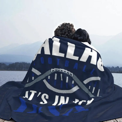 Dallas Football Fan - it's in my DNA Blanket