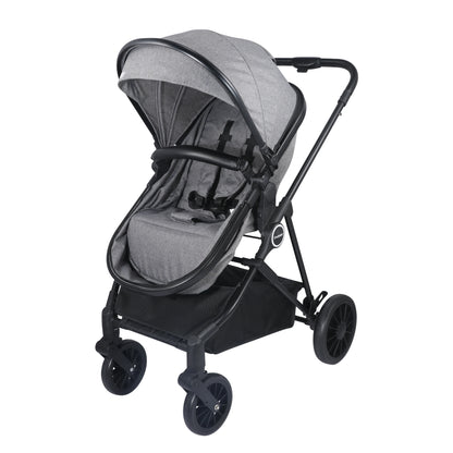 2-in-1 Baby Stroller, Folding & Baby Removable Footmuff