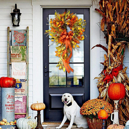 Autumn Farmhouse Wreath