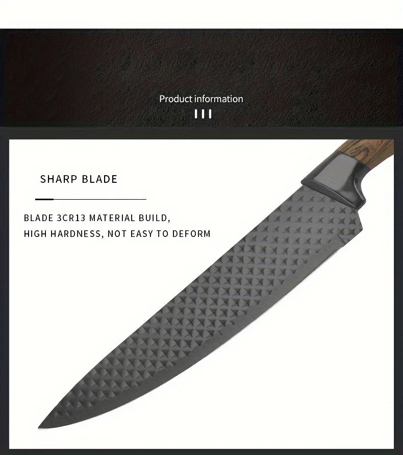 Stainless Steel Multi-Purpose Kitchen Knife Set