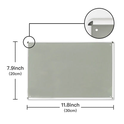 1PC Alcohol Decor Metal Sign