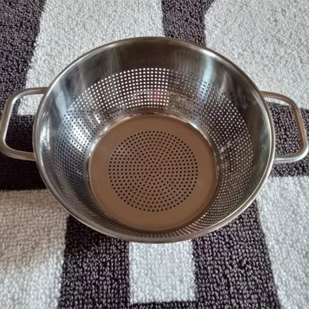 3qt Stainless Steel Colander Bowl with Handles