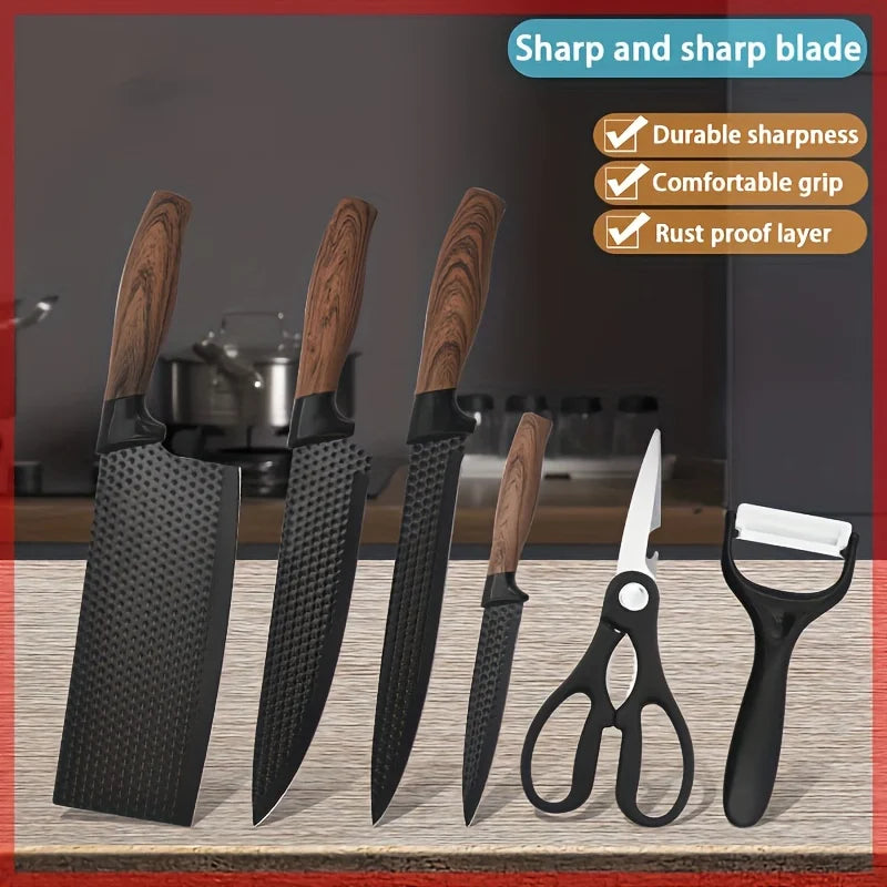 Stainless Steel Multi-Purpose Kitchen Knife Set