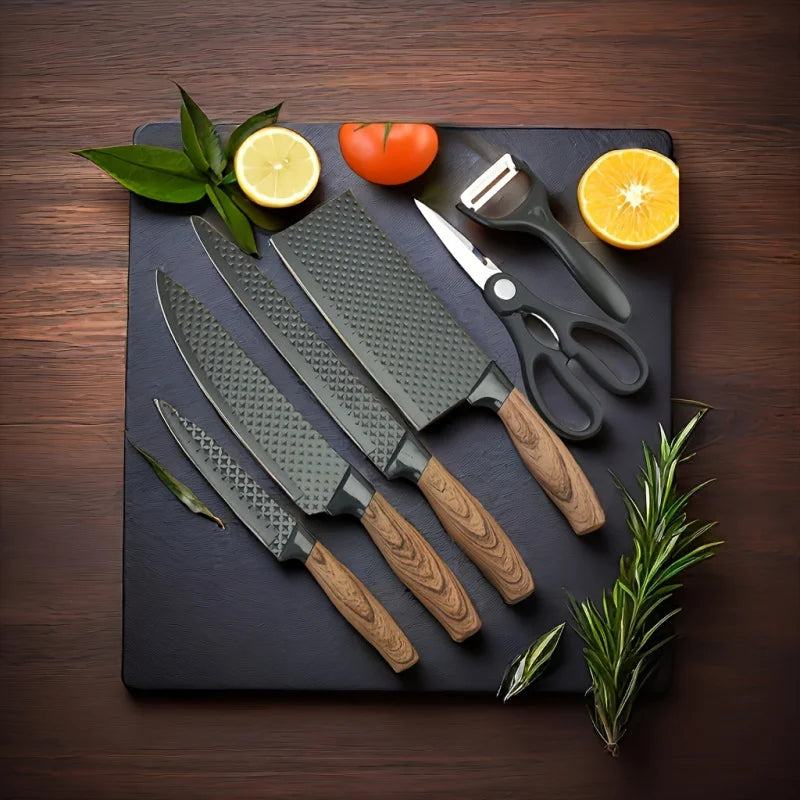 Stainless Steel Multi-Purpose Kitchen Knife Set