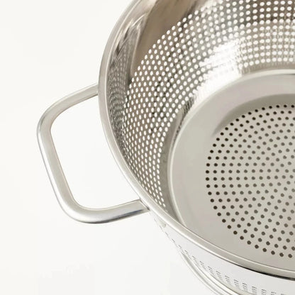 3qt Stainless Steel Colander Bowl with Handles