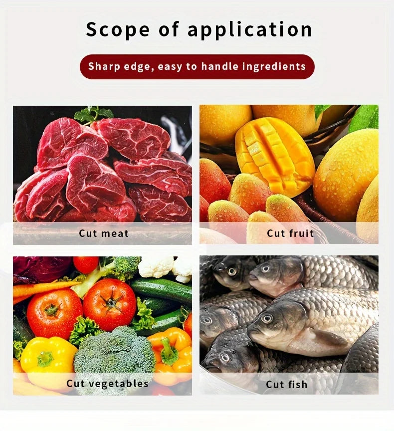 Stainless Steel Multi-Purpose Kitchen Knife Set