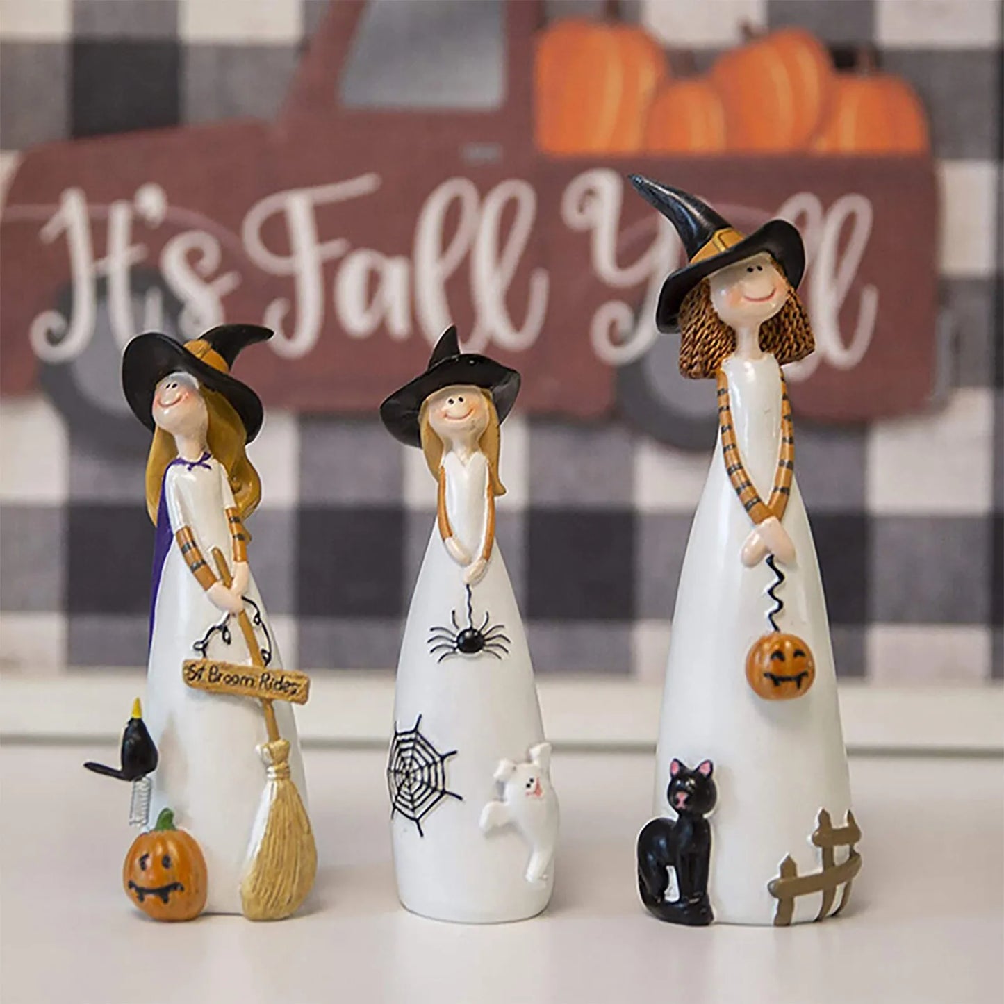 Witch Resin Craft Decorations