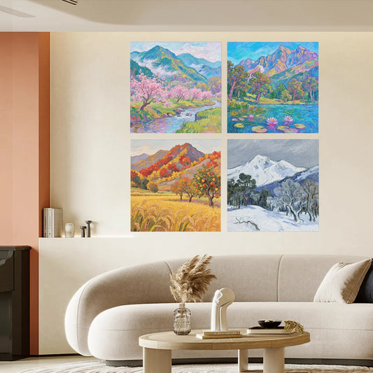 The Four Seasons Canvas Oil Painting Gallery