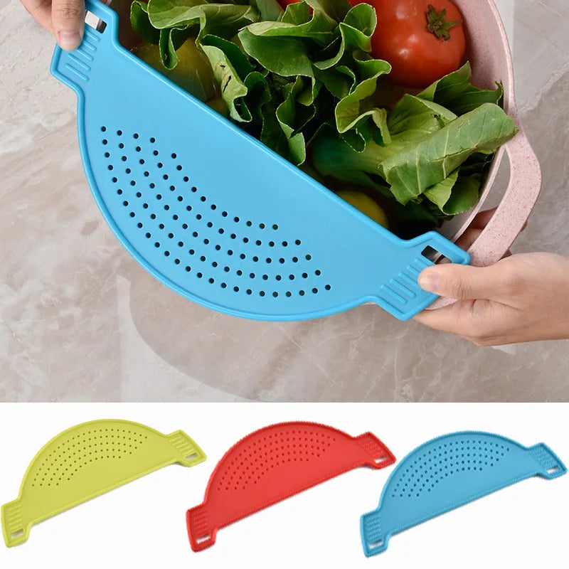 Pan Pot Plastic  Strainer