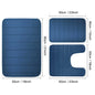 Memory Foam Non-Slip Bath Mat Set
