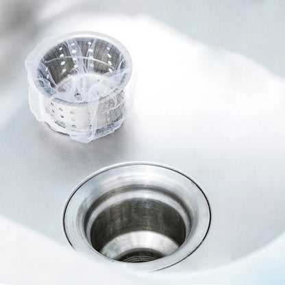 100 Pcs Sink Net Strainer Filter Bags