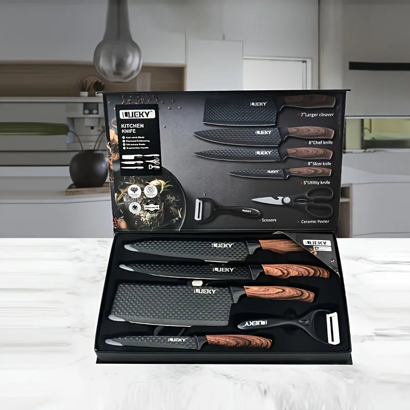 Stainless Steel Multi-Purpose Kitchen Knife Set