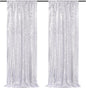 Sequin Backdrop Curtain 2 Panels 2FTx8FT
