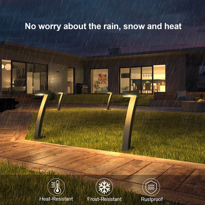 6/12 Pack Bright Solar Outdoor Lights Pathway