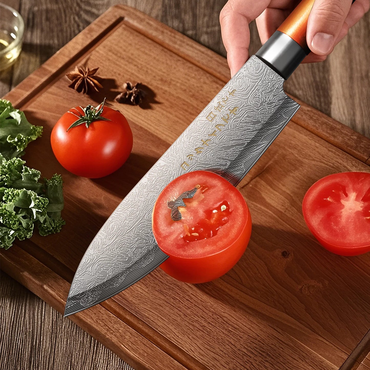 4-Piece Ultra-Sharp Japanese Chef Knife Set