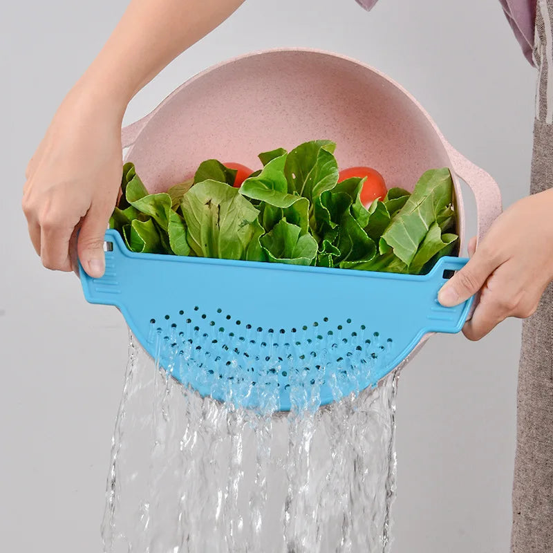 Pan Pot Plastic  Strainer