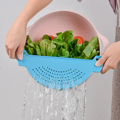 Pan Pot Plastic  Strainer