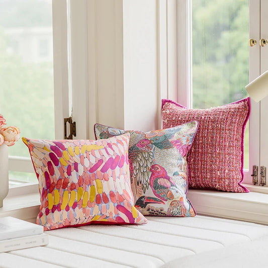 American Colored Yarn-dyed Pillow Covers