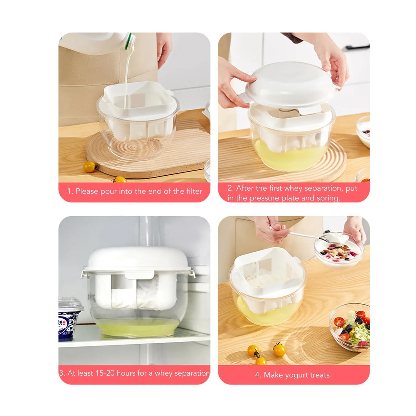 Yogurt Whey Separator Strainer Filter