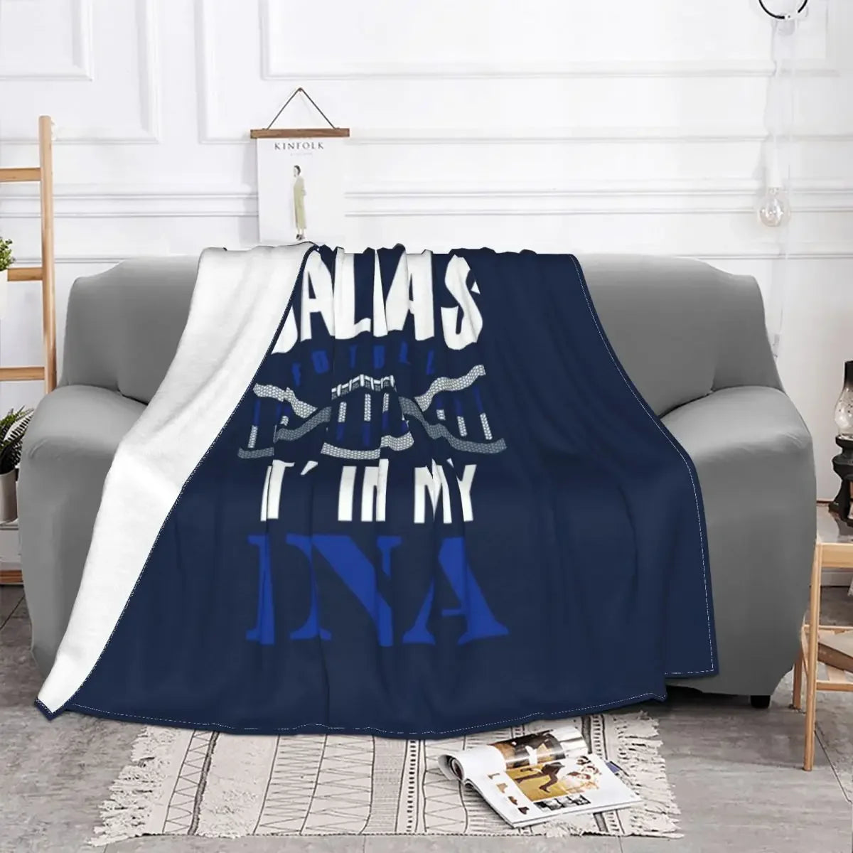 Dallas Football Fan - it's in my DNA Blanket
