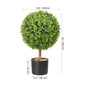 Artificial Boxwood Tower Artificial Plant