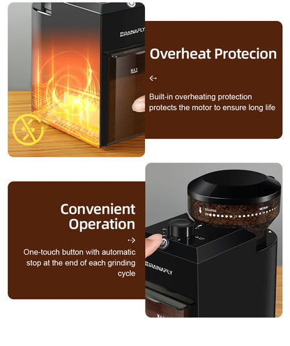 Automatic Electric Coffee Bean Grinder