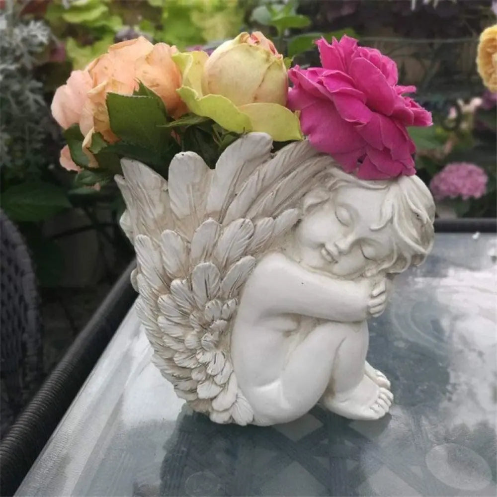 Resin Sculptures Crafts Vintage Angel