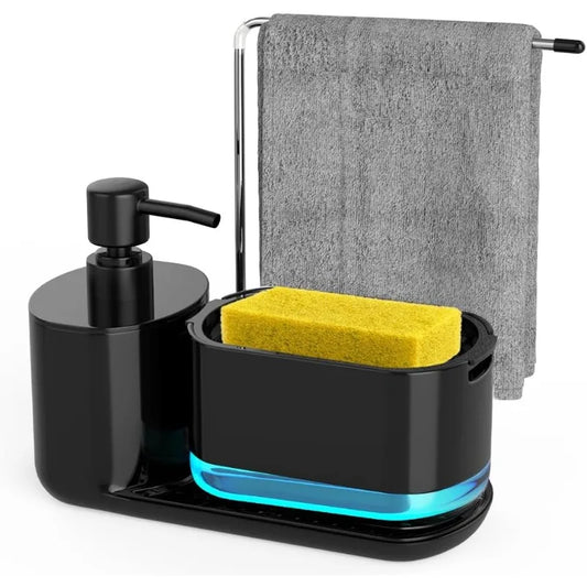 Kitchen Dish Soap Dispenser Set