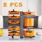 2 Pack Pot Rack Organizers