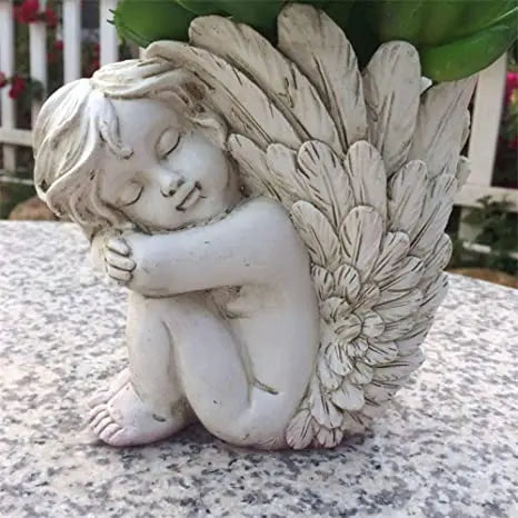 Resin Sculptures Crafts Vintage Angel