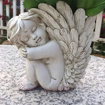 Resin Sculptures Crafts Vintage Angel
