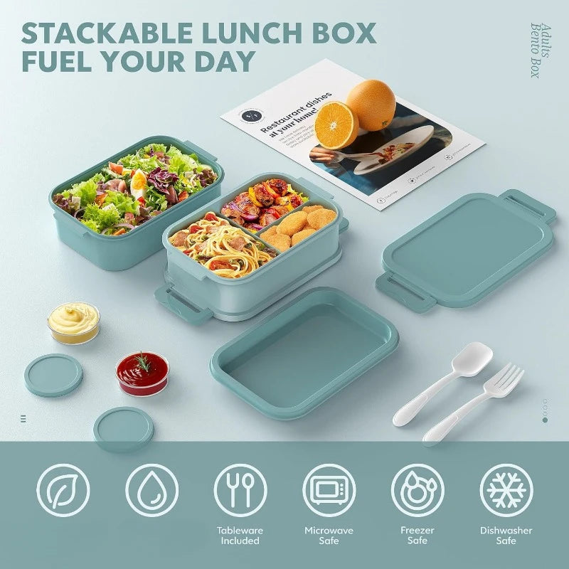 3 Layers All-in-One Large Bento Box
