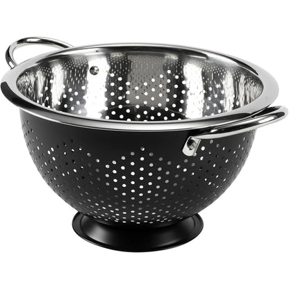 Stainless Steel Gourmet Colander 5qt Capacity