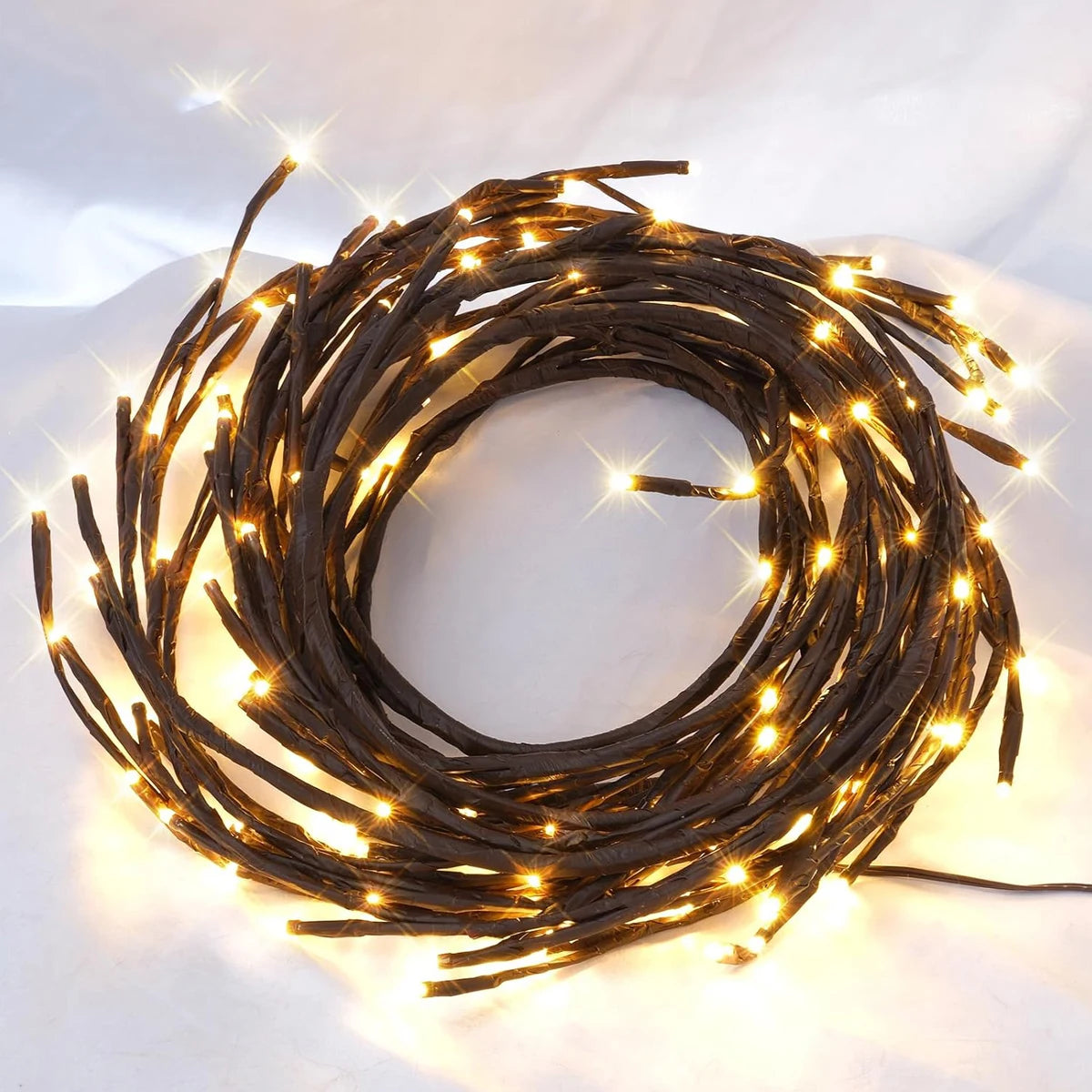 Lighting Light String Solar Tree and Vine Lamp