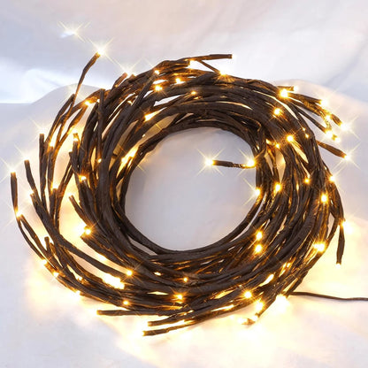 Lighting Light String Solar Tree and Vine Lamp