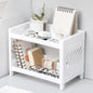 1pc Desktop Double-layer Storage Rack