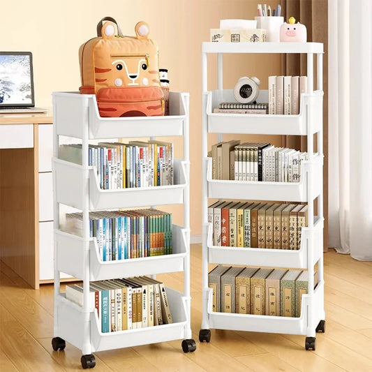 Extra Large 4/5 Layer Wheeled Storage Cart