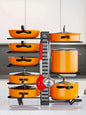 8-layer Storage Rack for Pots and Pans