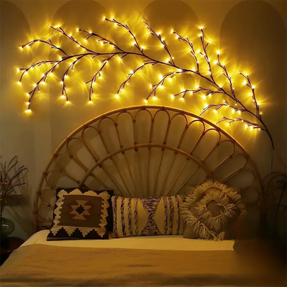 Lighting Light String Solar Tree and Vine Lamp